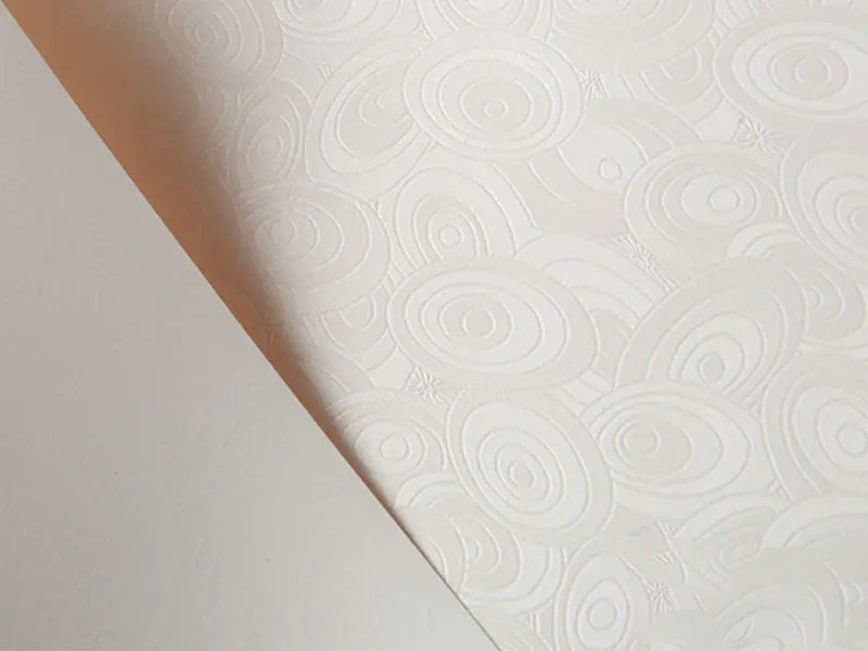 Trykt lys pink PVC loft film-19