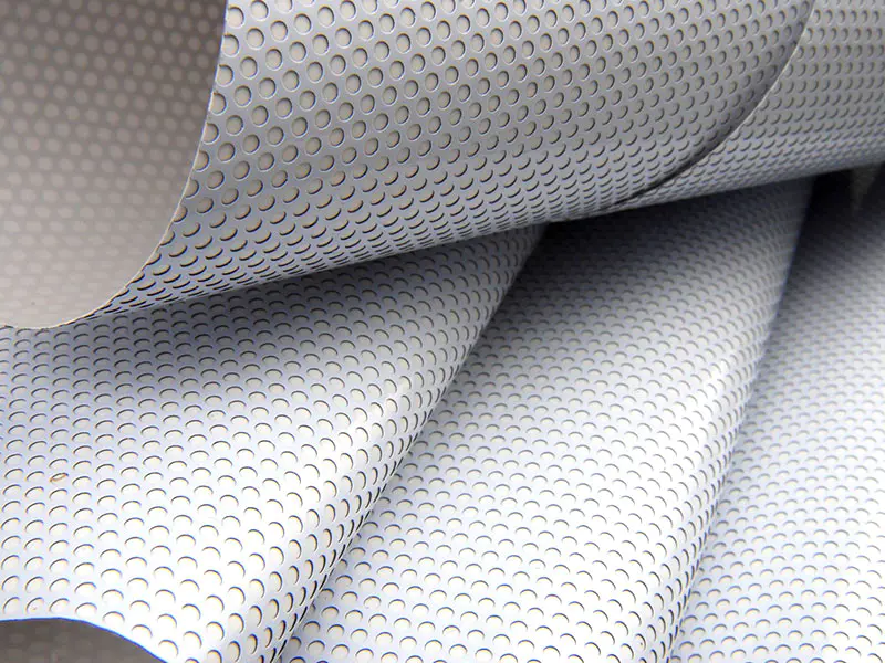 One Way Vision 140gsm perforerede vinyl klistermærkeruller
