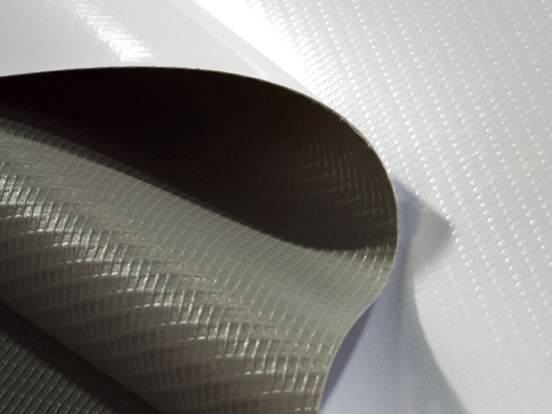 440gsm PVC Greyback Overflade Hvid fleksibelt banner