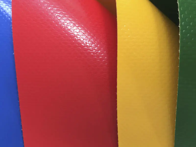 1050GSM 1000D30X32 Farverig membranstruktur PVC-belagt polyesterstof