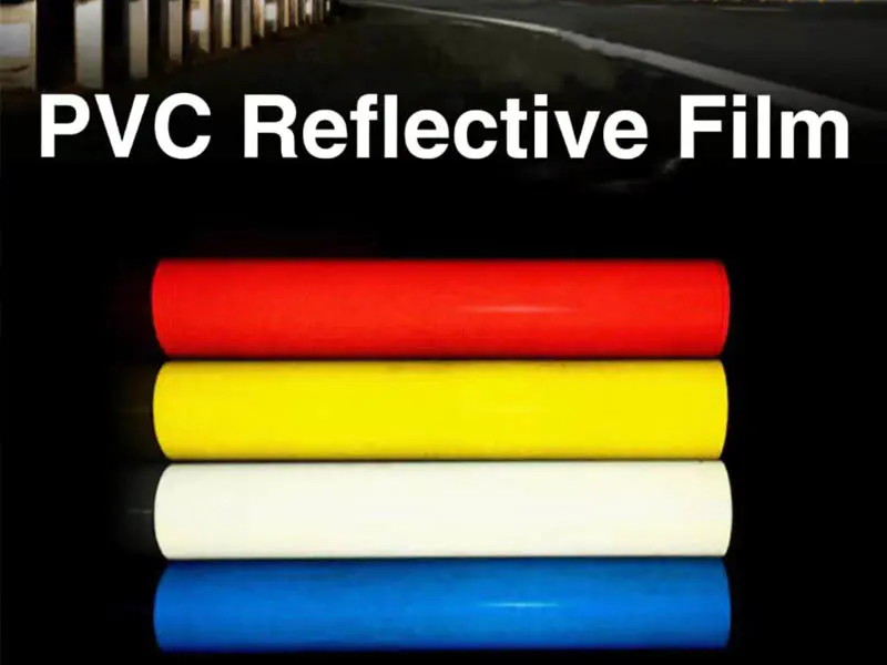 PVC reflekterende film